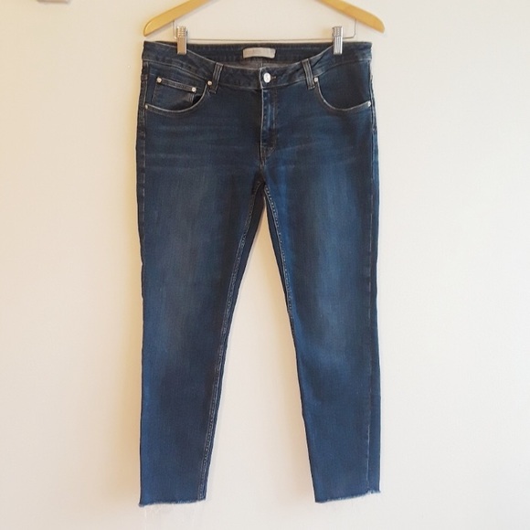 Zara Basic Denim 1975 skinny jeans sz 10 - Picture 1 of 7